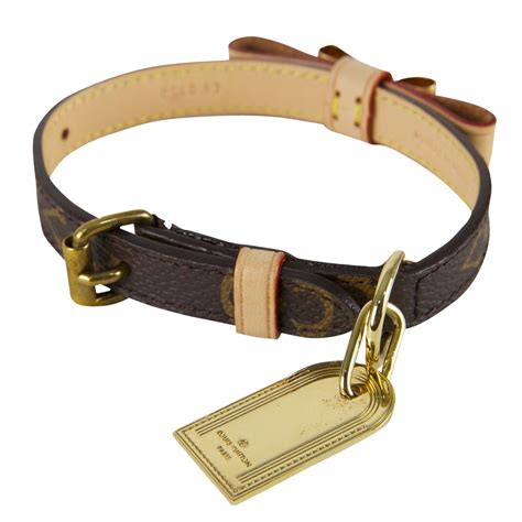 louis vuitton bow dog collar|louis vuitton dog lead.